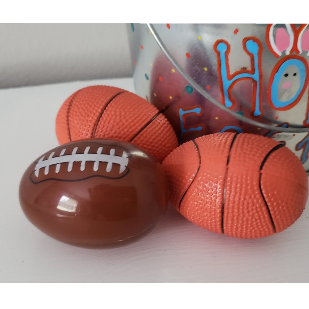 EASTER EGGS (3) Fillable Basketball Football